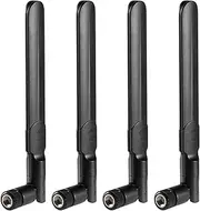 8dBi RP-SMA Male 3G 4G LTE Cellular Trail Camera Long Range Antenna Compatible With SPYPOINT Link Micro Dark S EVO Tactacam Stealth Cam (Pack of 4)