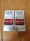 Olay Regenerist Lot Of 2 Micro-Sculpting Cream Hydrating Moisturizer 0.5 oz