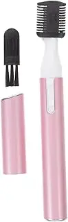 Electric Eyebrow Trimmer Hair Remover for Women Compact Nose Hair Removal Body Hair Shaver Trimmer with Washable Head Safe Durable Hair Removal Device