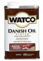 WATCO Transparent Medium Walnut Oil-Based Danish Oil 1 pt