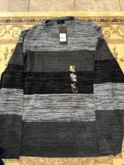 SWEATER GEOFFREY BEENE Dark Gray Heather XL