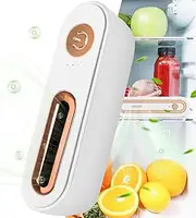 Fridge Deodoriser Fresheners Odour Eliminator Last for 10 Years: [4 IN 1] Rechargeable Fridge Smell Remover Odour Absorber for Closet/Pet/Car-More Effective Than Baking Soda Bamboo Air Purifying Bags