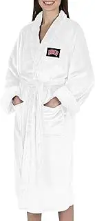 Northwest NCAA UNLV Rebels Team Pride Silk Touch Robe with Logo, Comfortable Lounge Wear for Men and Women, Small/Medium