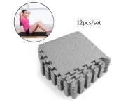 12Pcs Flooring Gym Mats And Home Gym Floor Foam Floor Mats Exercise Mat Foam Flooring Tiles Interlocking Floor Mats