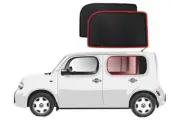 Genuine SNAPSHADES Car Rear Window Shades for Nissan Cube 3rd Gen (Z12; 2009-...