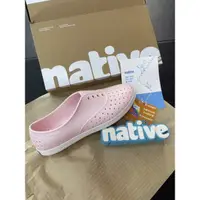 在飛比找蝦皮購物優惠-native JERICHO 洞洞鞋 休閒鞋 粉紅色 女鞋 