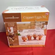 **BRAND NEW IN BOX** Copper Chef Copper Eggs XL As Seen On TV Perfect Egg Maker!