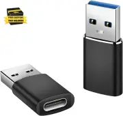 USB C to USB Adapter, USB C 3.0 Adapter, Type C Female to USB Male Converter Typ
