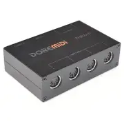 MIDI Thru 6 Box USB MIDI Interface 1-in 6-out Wired Transmission with High-sp...