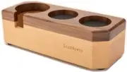 New Wood Tamper Station Stand Anti-Slip 51-54mm Portafilters Fast Free Shipping
