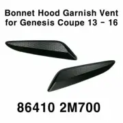 New OEM Bonnet Hood Garnish Vent 2p for Hyundai Genesis Coupe 2013 - 2016
