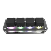 RGB Gaming Keypad Mechanical Macropad Programming Macro Custom Knob Keyboard