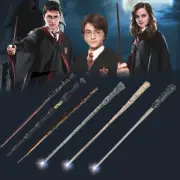 Harry Potter Hogwarts Hermione Magic Wand Wizard w/ LED Light Cosplay Costume