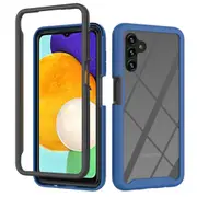 MCC Shockproof Bumper Case Samsung Galaxy S25+ Plus Clear Back Cover S936 [Dark Blue]