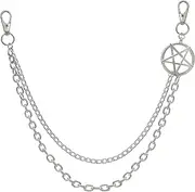 [Liutufy] Punk Trouser Chain - Stylish and Functional Jeans Wallet Chain for Men and Women