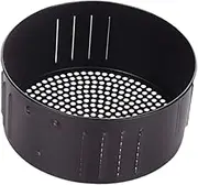 PRETYZOOM 1Pc Oil Draining Basket for Air Fryer Baking Basket Non Stick Frying Accessory Easy to Clean for Cooking Pizza Chicken Wings and Vegetables