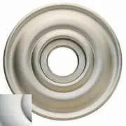 Baldwin 5048055 Estate Solid Brass Rosette Polished Nickel Pair