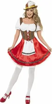 Smiffys Bavarian Wench Costume, M
