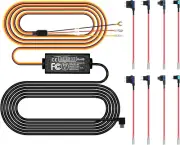Dash Cam Hardwire Kit Type-C Full Set Hard Wire Kit Fuse 12V-24V to 5V Dash Tool