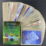 Eternal Crystals Oracle Cards Divination Fate Tarot Deck Card Game Board Crystal