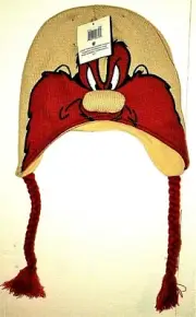 VTG WB Yosemite Sam Warner Brothers Laplander Hat Cap New Tags OSFM NOS 2011