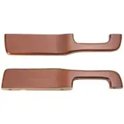 UP 88003 - Original Style Contoured Wood Armrests For Peterbilt (Sold As Pair)