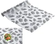 Cabinet Mat | Waterproof Non-Adhesive Drawer Dresser Drawer Liner | Cutable Non-Adhesive Drawer Liner Shelf Paper for Cupboard, Furniture, Kitchen, Refrigerator, Dresser Drawers, Cabinets Borato