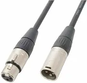 Power Dynamics PD Connex CX100-1 DMX Lighting Cable with 3-Pin Male to Female - 1.5m