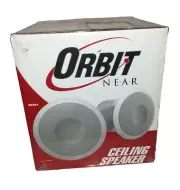 Bogen OCS1 Orbit Near Ceiling Speakers 100W 89.5dB White Audio Commercial HiFi