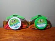 Berkley Gulp Alive Pink And Nuclear Chicken Fishing Lures