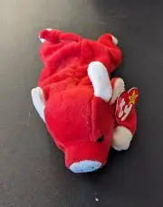 Snort The Bull Beanie Baby - New With Tag