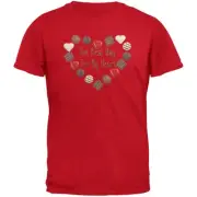 The Real Way To My Heart Red Youth T-Shirt
