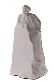 German Philosopher Socialist Karl Marx Marble Bust / Statue / Sculpture 14,5 cm