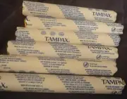 Tampax Tampons Regular Absorbency, 40 single units