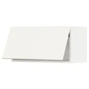 METOD wall cabinet horizontal, white/Vallstena white, 80x37x40 cm