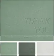 Beautiful Thank You Cards Set of 30 With Envelopes and Stickers - Elegant Blank Cards For Personalized Notes - Perfect Bulk Stationary Set For All Occasions incl. Weddings, Business & Baby Showers