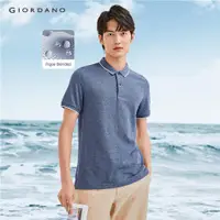 在飛比找蝦皮購物優惠-Giordano MEN Tipping 短袖 polo 衫