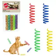 10 Pack Cat Spring Toy Interactive Cat Toy for Indoor Cats Lightweight Colorful
