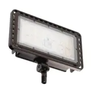 FEIT 15000 Lumen LED Selectable 5CCT Bronze Dusk to Dawn or Motion Flood Light