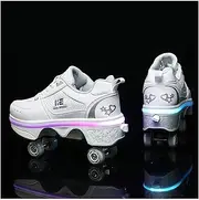 Roller Skates,Roller Shoes with 7 Color Changing Lights,Roller Shoes for Girls and Boys