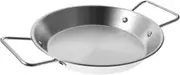 HOLIDYOYO Stainless Steel Serving Tray with Double Handles Seafood Plate for Home Restaurant Party and Easy to Clean Snack Plate Craftsmanship