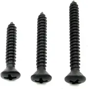 Phillips Oval Head Trim Screws #8 x 1" to 1-1/2" Long Qty-75 #2106 (2024-2026)CC (for: Chevrolet)