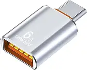 Type C to USB Adapter,Efficient USB C to USB 3.1 Adapter C Port to USB Converter - Portable Type C Adapter USB C Converte for Mobile Phone Tablets
