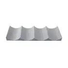 European Style Wine Rack, Modern Wave Shape Anti Slip Table Top Home Fridge S...