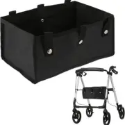 Hanging Wheelchair Storage Hanging Bag Foldable Rollator Walker Basket Outdoor