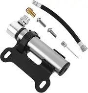 Abaodam Lightweight Aluminum Bike Pump Mini Air Pump for Bike Tires Universal Valve Portable Handheld Sports