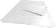 Wowfit 30 CT 20x26 inch 1.1 Mil Clear Plastic Flat Open Poly Bags – Great for Proofing Bread, Dough, Pans, Jackets, Coats, Pillows, Laundry, and More