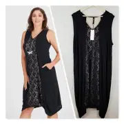 [ TS TAKING SHAPE ] Womens Bella Lace Dress NEW RRP$129.95 | Size L or AU 20