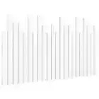 Solid Pine Wood Headboard Bed Frame Head Wall Bedhead White Double Size 140cm