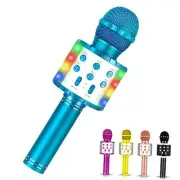 Karaoke Machine for Kids, Bluetooth Mini Karaoke Machine with LED Lights,